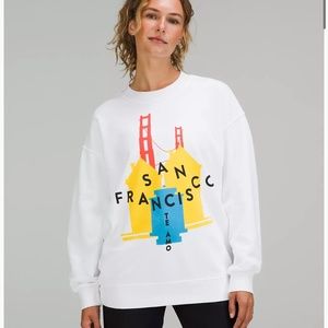 Lululemon Perfectly Oversized Crew *San Francisco*